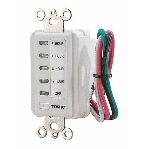 Interval Timer 12 Hr 120V White