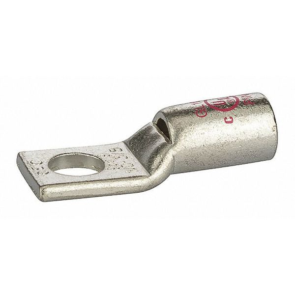 Cu Cmp Lug Short 1/0 Awg 3/8