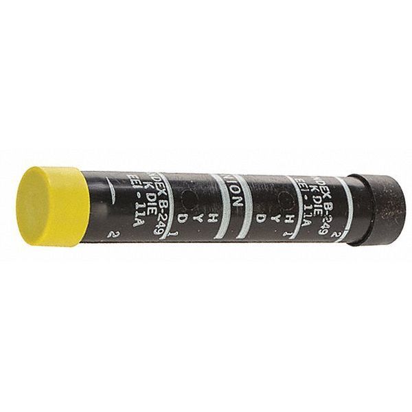 Ins Serv Ent Sleeve Blk-Yel 3/0-1/0