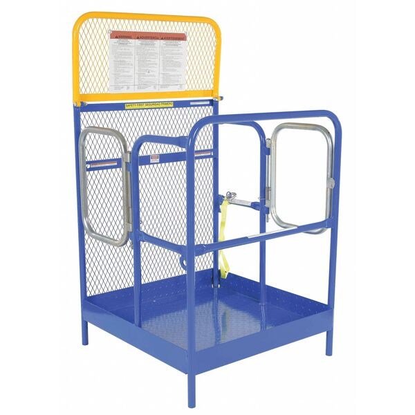 Steel Work Platform w/2 Door Entry, 36x36