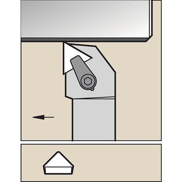 Toolholder, ISO C Clamping