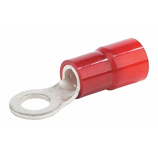 8 AWG Nylon Ring Terminal 1/4