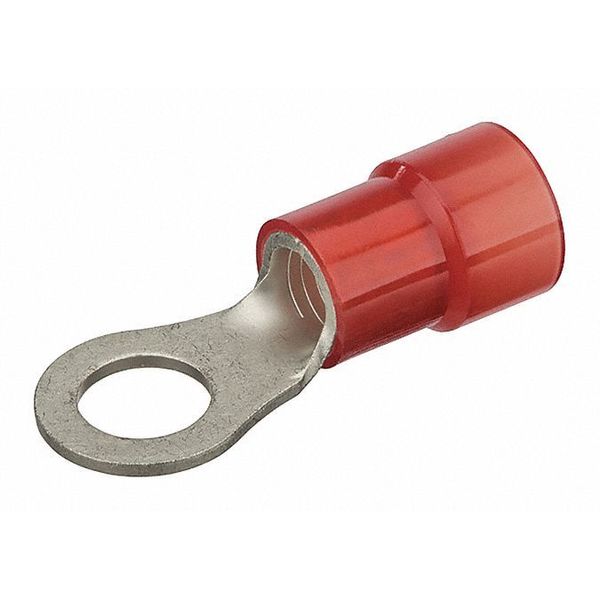 4 AWG Nylon Ring Terminal 1/4