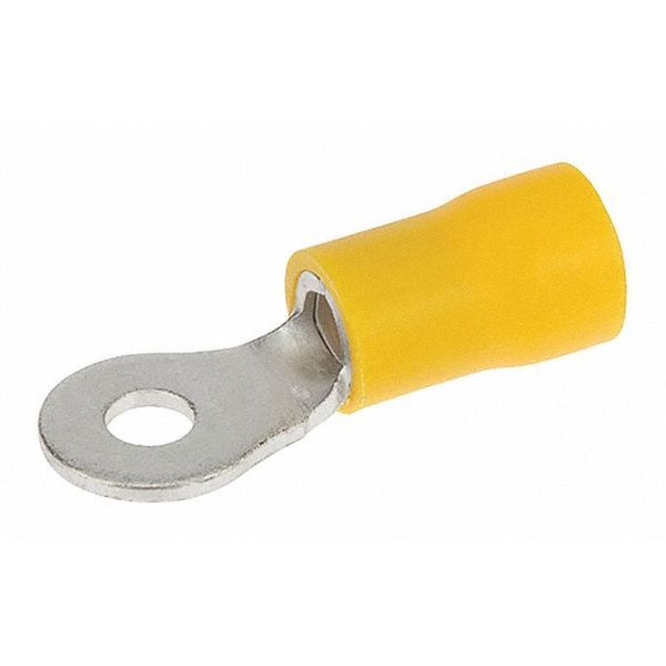 12-10 AWG Vinyl Ring Terminal #6 Stud