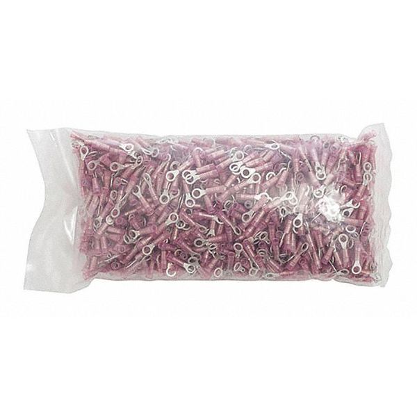 22-18 AWG Nylon Ring Terminal #10 Stud