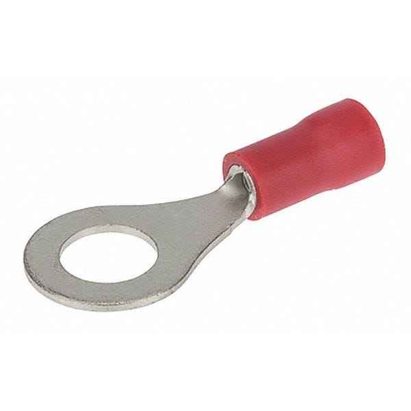 22-18 AWG Vinyl Ring Terminal 1/4