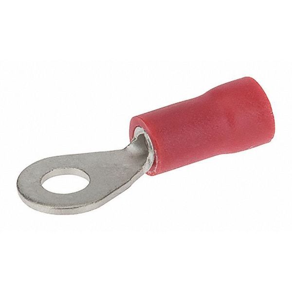 22-18 AWG Vinyl Ring Terminal #6 Stud