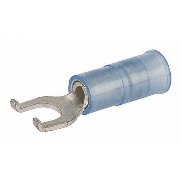 16-14 AWG Nylon Flanged Spade Terminal #8 Stud