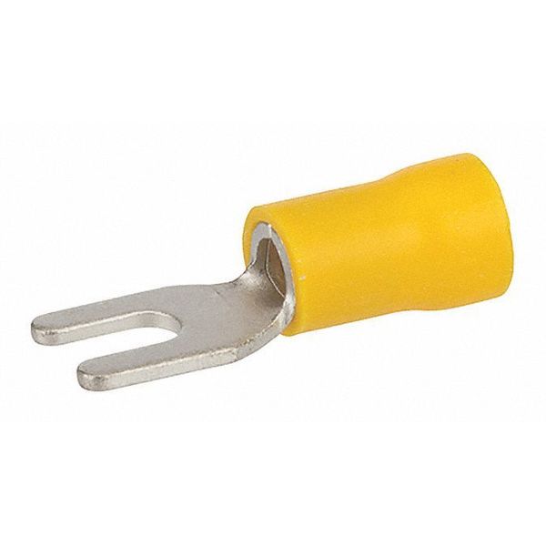 12-10 AWG Vinyl Spade Terminal #6 Stud