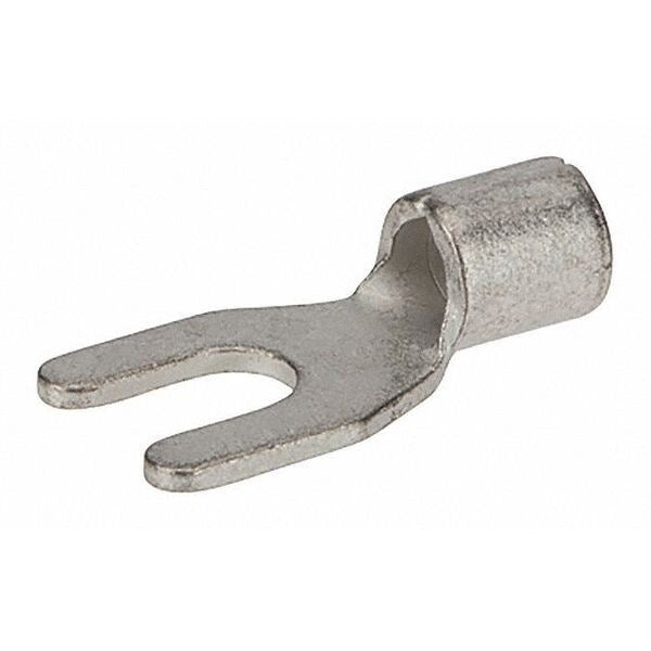 12-10 AWG Non-Insulated Spade Terminal #8 Stud