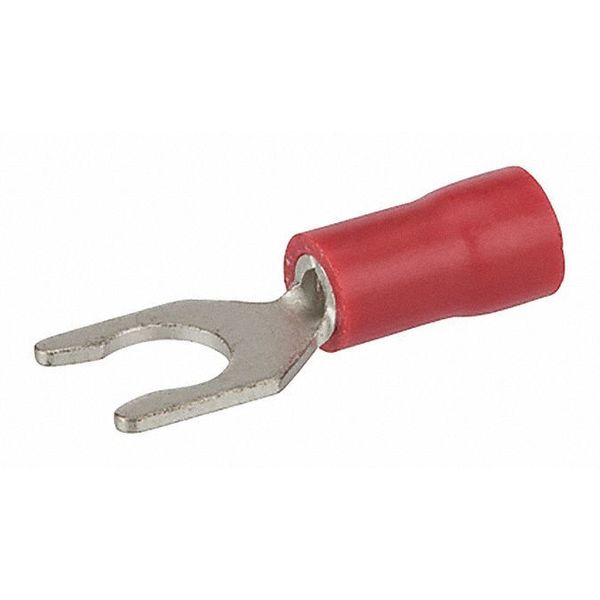 16-14 AWG Vinyl Locking Spade Terminal #10 Stud
