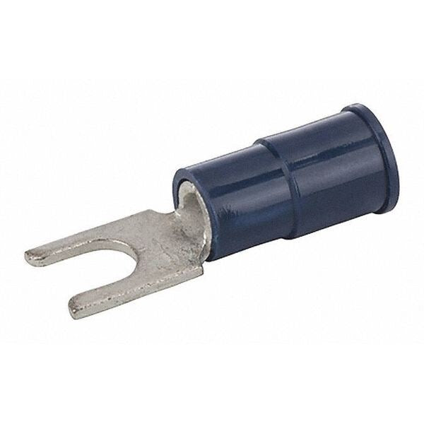 16-14 AWG Vinyl Block Spade Terminal #6 Stud