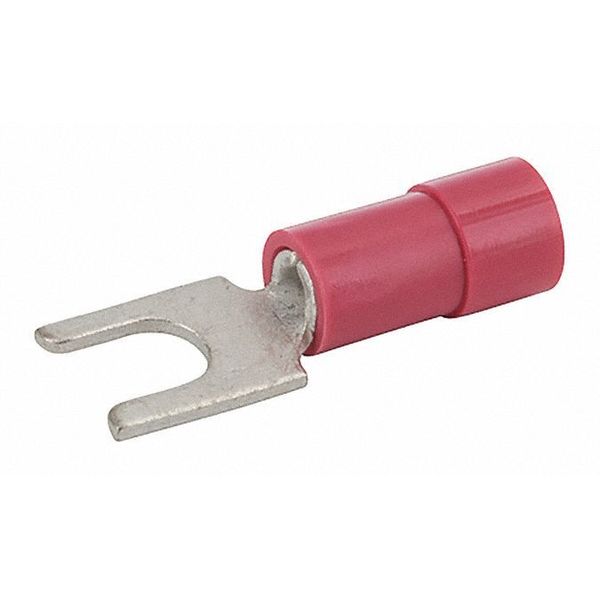 22-18 AWG Vinyl Block Spade Terminal #6 Stud