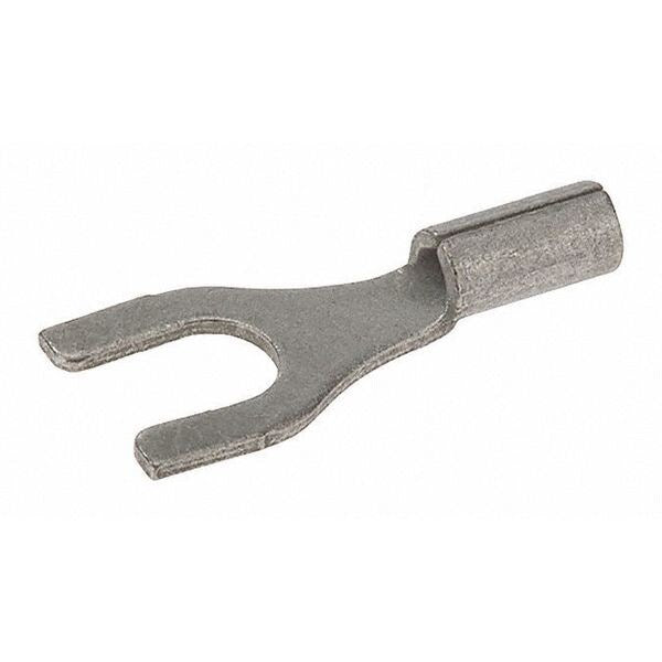 22-18 AWG Non-Insulated Spade Terminal #8 Stud