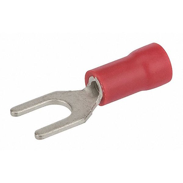 22-18 AWG Vinyl Spade Terminal #8 Stud