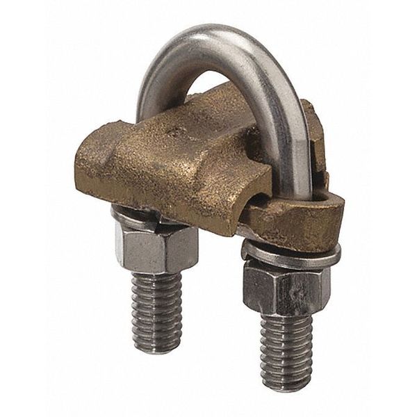 U Bolt Ground Clamp 1 Cond.-4-8 Str