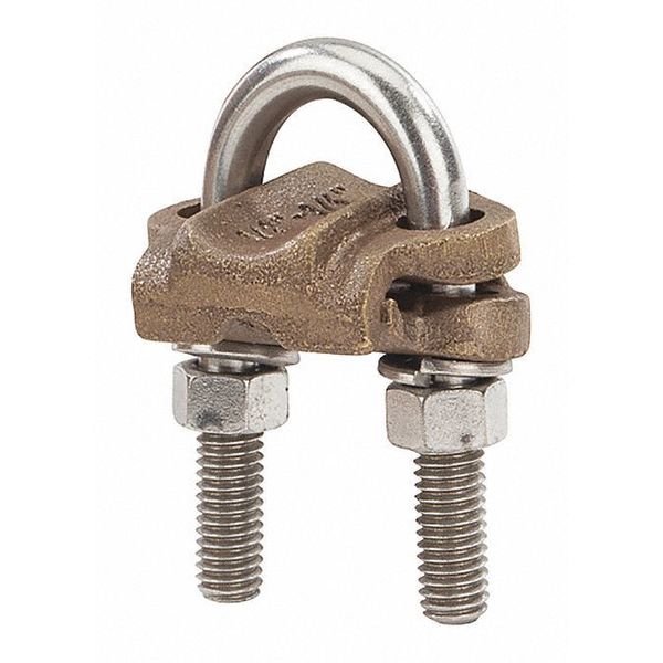 U Blt Grnd Clamp 1 Cond. 2/0-4 Awg