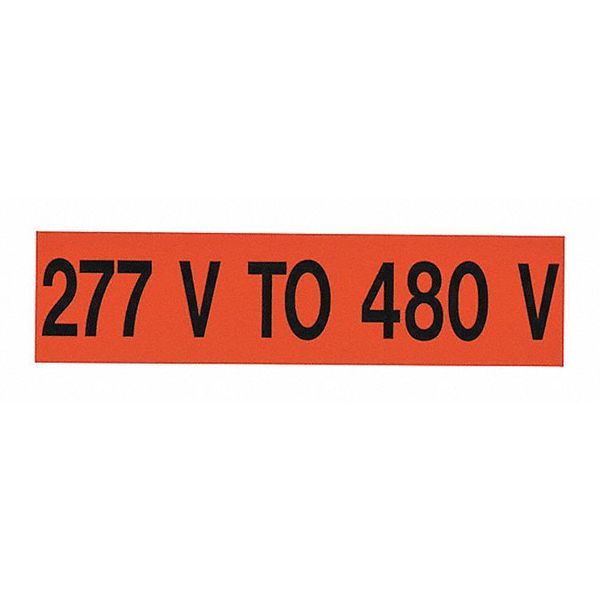 Voltage Markers (1) 277V To 480V