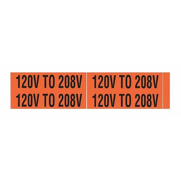 Voltage Markers120V To 208V