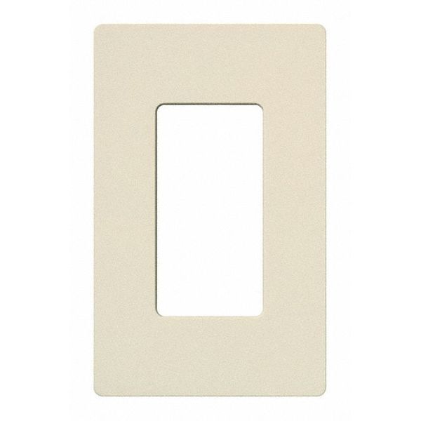 Designer Wall Plates, Number of Gangs: 1 Gloss Finish, Light Almond