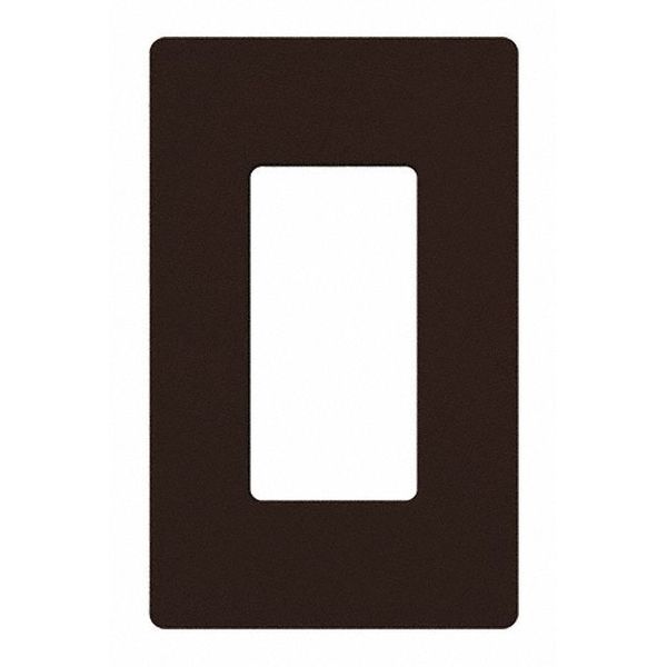 Designer Wall Plates, Number of Gangs: 1 Gloss Finish, Brown