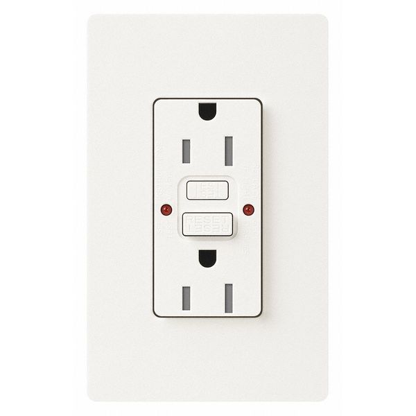 Receptacles, GFCI, Tamper-Resistant, White