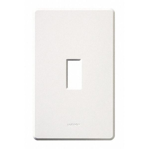 Traditional Fassada Wall Plates, Number of Gangs: 1 Gloss Finish, White