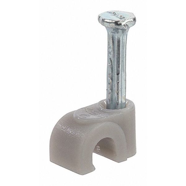 Poly Nail Clip Grey .157X.260