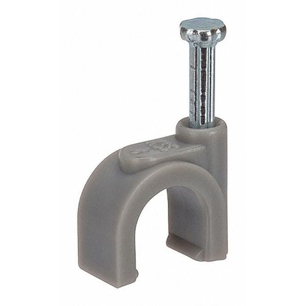 Poly Nail Clip Grey .315X.453