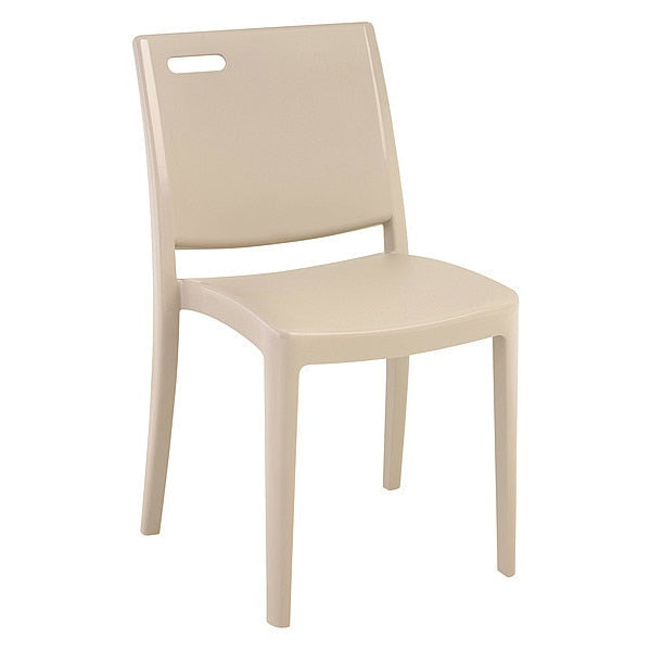 Metro Stacking Chair, Linen
