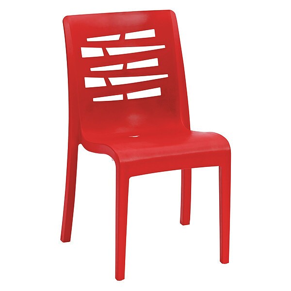 Essenza Stacking Chair, Red