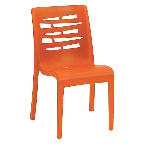 Essenza Stacking Chair, Orange