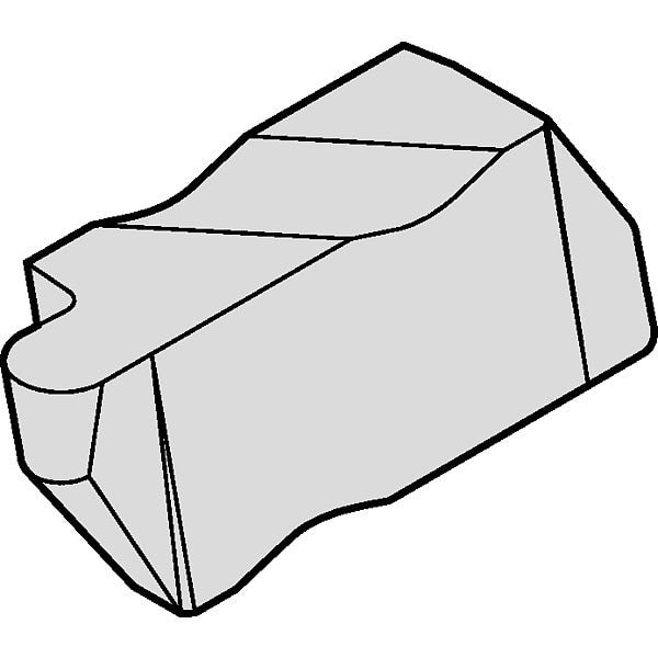 Grooving/Parting Insert, NR, Carbide