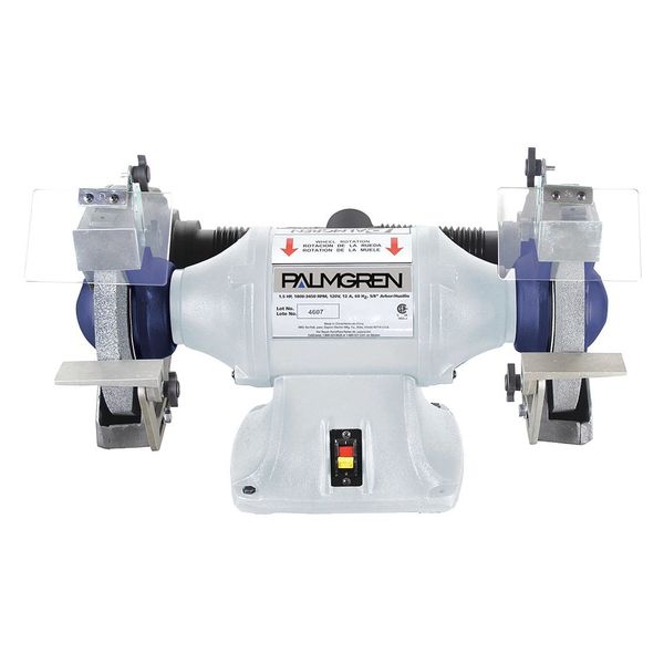 Grinder, w/Dust Collection, 1HP, 115/230V