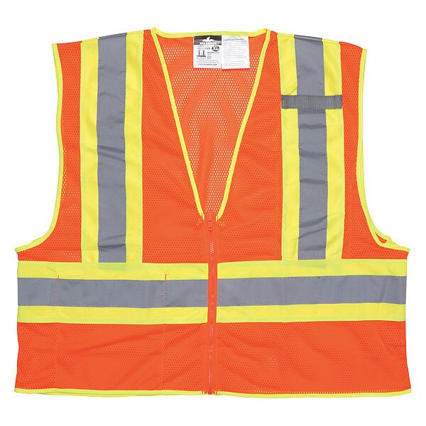 Vest, Mesh, Safety, LF, 4-1/2