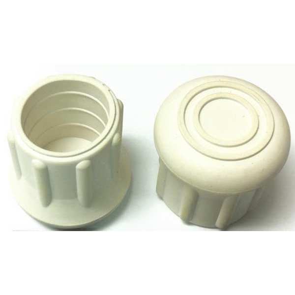 Protective Leg Tip, SlipOn, Rd, 31/32