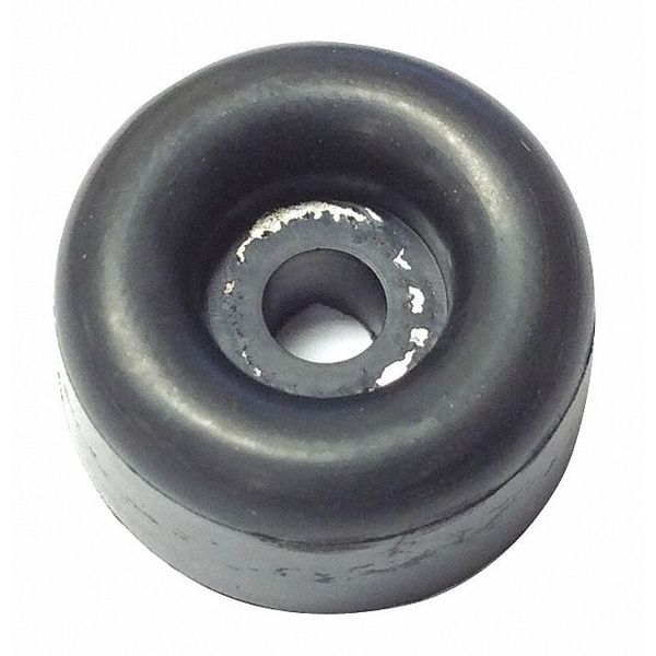 Bumper, Rubber, Black, 13/32