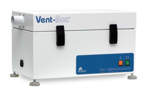 Vent-Box Cabinet Filtration Unit, Steel, 21 in W x 16 in H