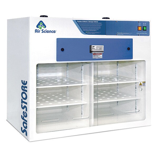 Filtering Storage Cabinet, Polypropylene, 34 in W x 29 in H