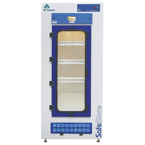 Filtering Storage Cabinet, Polypropylene, 34 in W x 79 in H