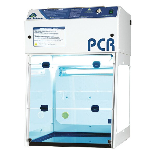 PCR Workstation, Steel, 24 in W x 35 in H