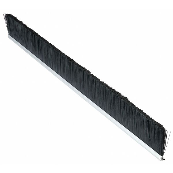 Strip Brush, 5/16W, 96 In L, Trim 2 In, PK10