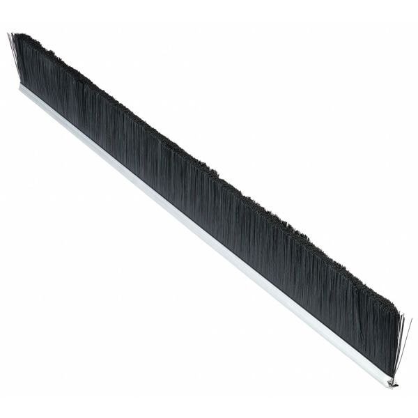 Strip Brush, 3/16W, 36 In L, Trim 1 In, PK10