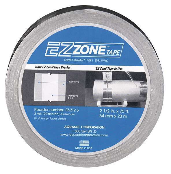 Aluminum Tape, 2 1/2x75 Ft.