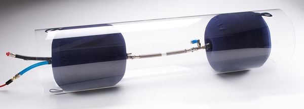 Inflatable Purge Bladder, 40 In Dia