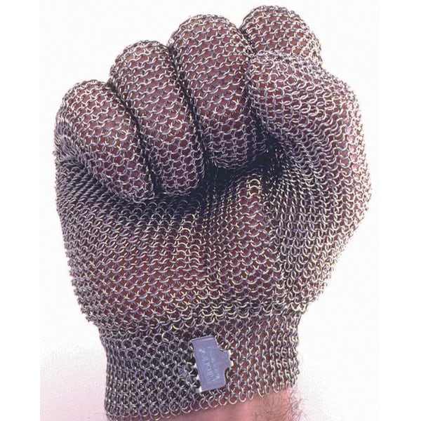 Cut Resistant Gloves, Stainless Steel Mesh, XS, 1 PR
