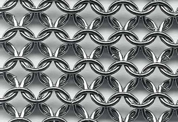 Cut Resistant Gloves, Stainless Steel Mesh, S, 1 PR