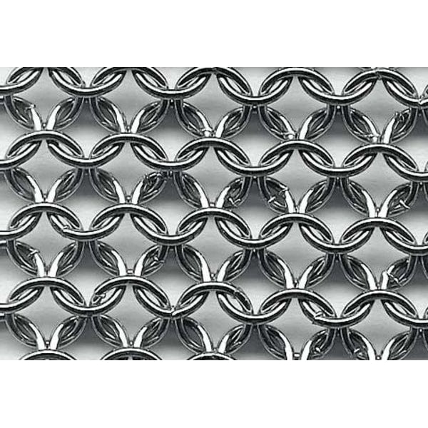 Cut Resistant Gloves, Stainless Steel Mesh, M, 1 PR