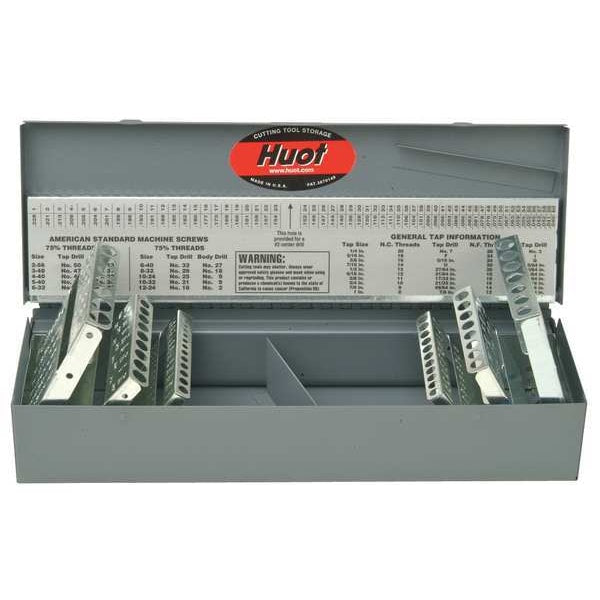 Drill Bit Case, Jobber Length, Steel