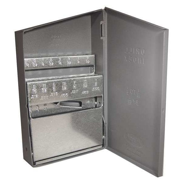 Drill Bit Case, Jobber Length, Steel